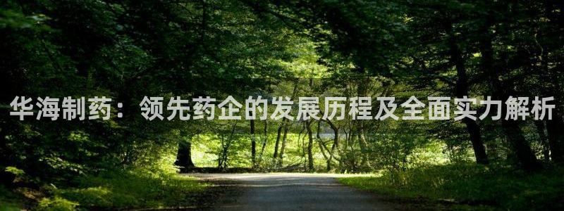 9游会老哥俱乐部：华海制药：领先药企的发展历程及全面实力解析