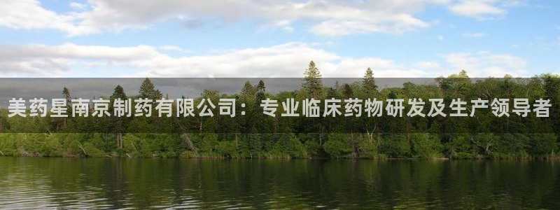 九游老哥俱乐部登录：美药星南京制药有限公司：专业临床药物研发及生产领导者