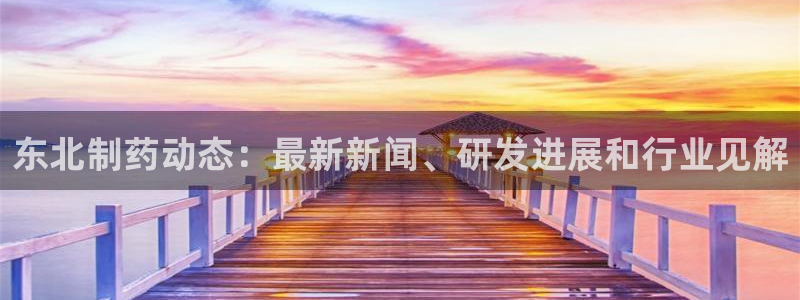 九游会老哥俱乐部社区论坛：东北制药动态：最新新闻、研发进展和行业见解